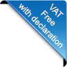 Image of VAT Free with declaration
