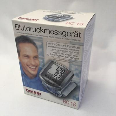 Image of Beurer BC 18 boxed