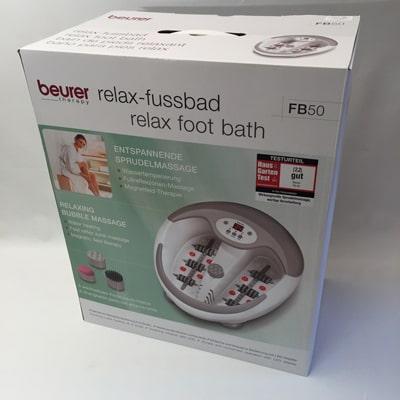 Image of boxed Beurer FB 50
