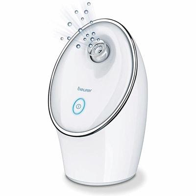 Image of ionised droplets of distilled water on the Beurer FC 72