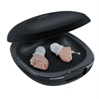Image of Beurer HA 60 Hearing Amplifiers in a storage box