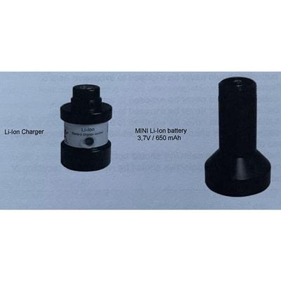 Image of charger and Li-Ion battery