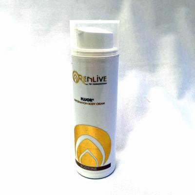 Image of Fluor4 Oxygenation Body Cream pump dispenser bottle 