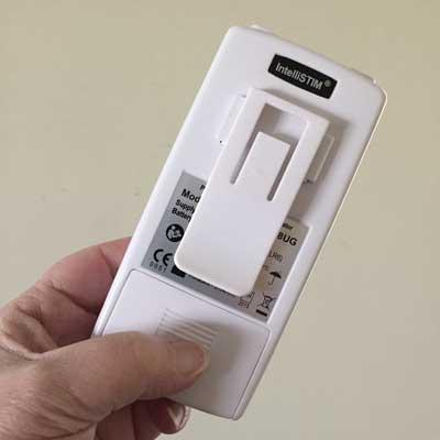 IntelliSTIM UG belt clip