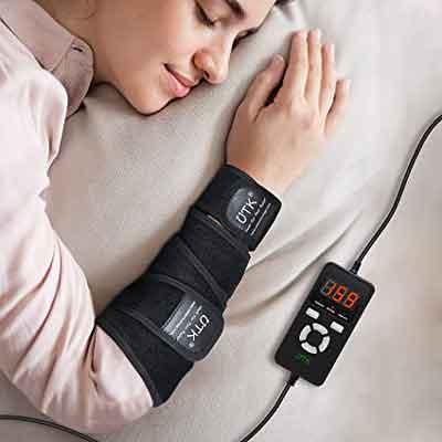 Image of forearm application of UTK Infrared Heating Wrap 