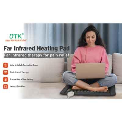 Image of a UTK Heated Pad user sitting 