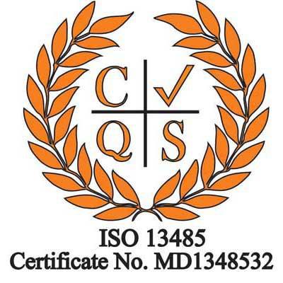Image of ISO 13485:2016 accreditation