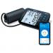 Image of Beurer BM 54 BP Monitor and Beurer HealthManager app on a smartphone