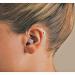 Image of HA 50 worn behind ear discreetly