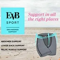 EVB Sport briefs, shorts and leggings support women with stress incontinence during activities